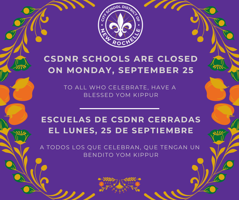 Schools closed september 25