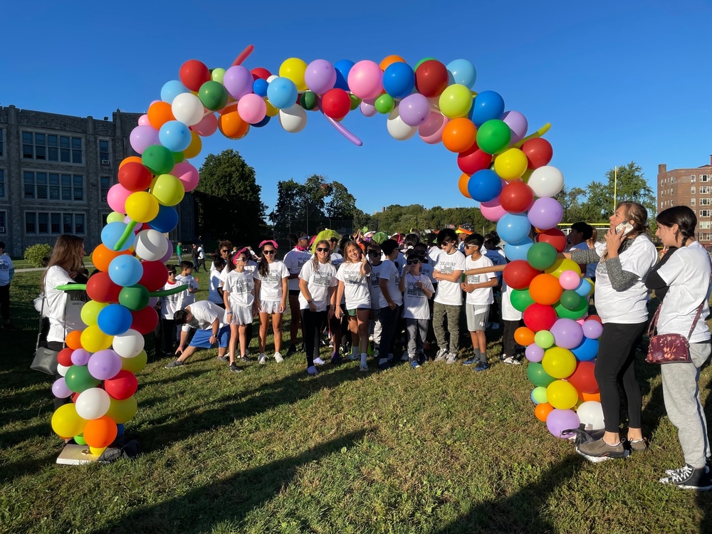 IEYMS and Trinity Color Run Balloon Arch 