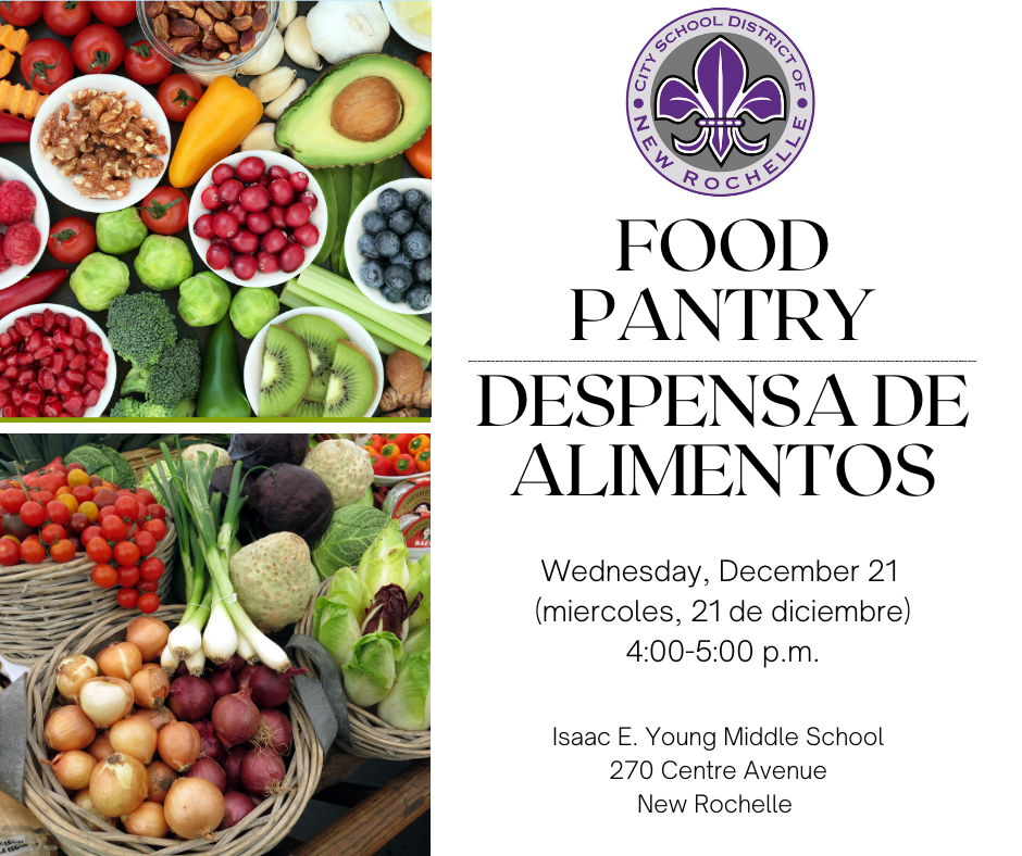 Food Pantry tomorrow 