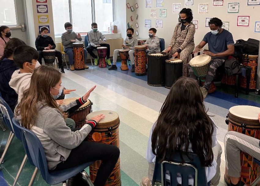 West African dance and drum program
