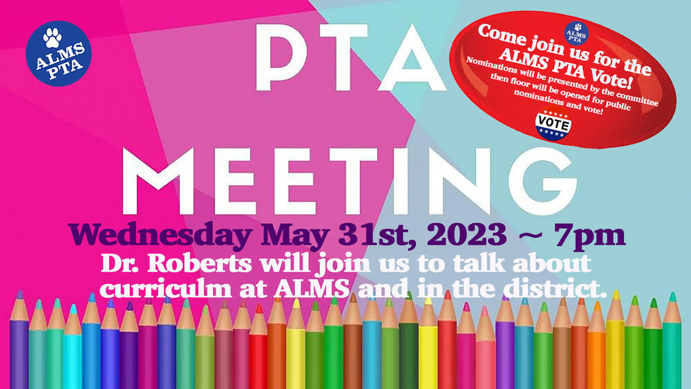 PTA Meeting Announcement