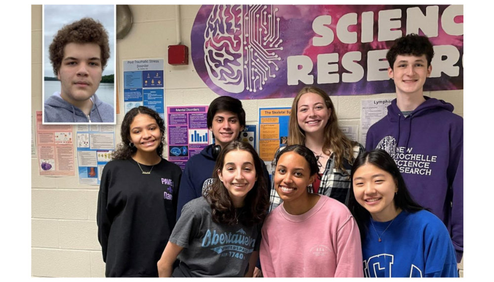 New Rochelle High School’s Science Research Program students