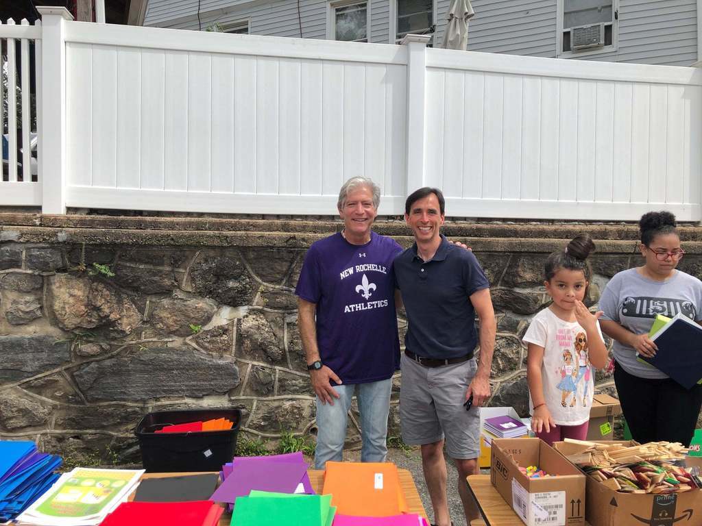 Mr.Raymond & Mayor Bramson