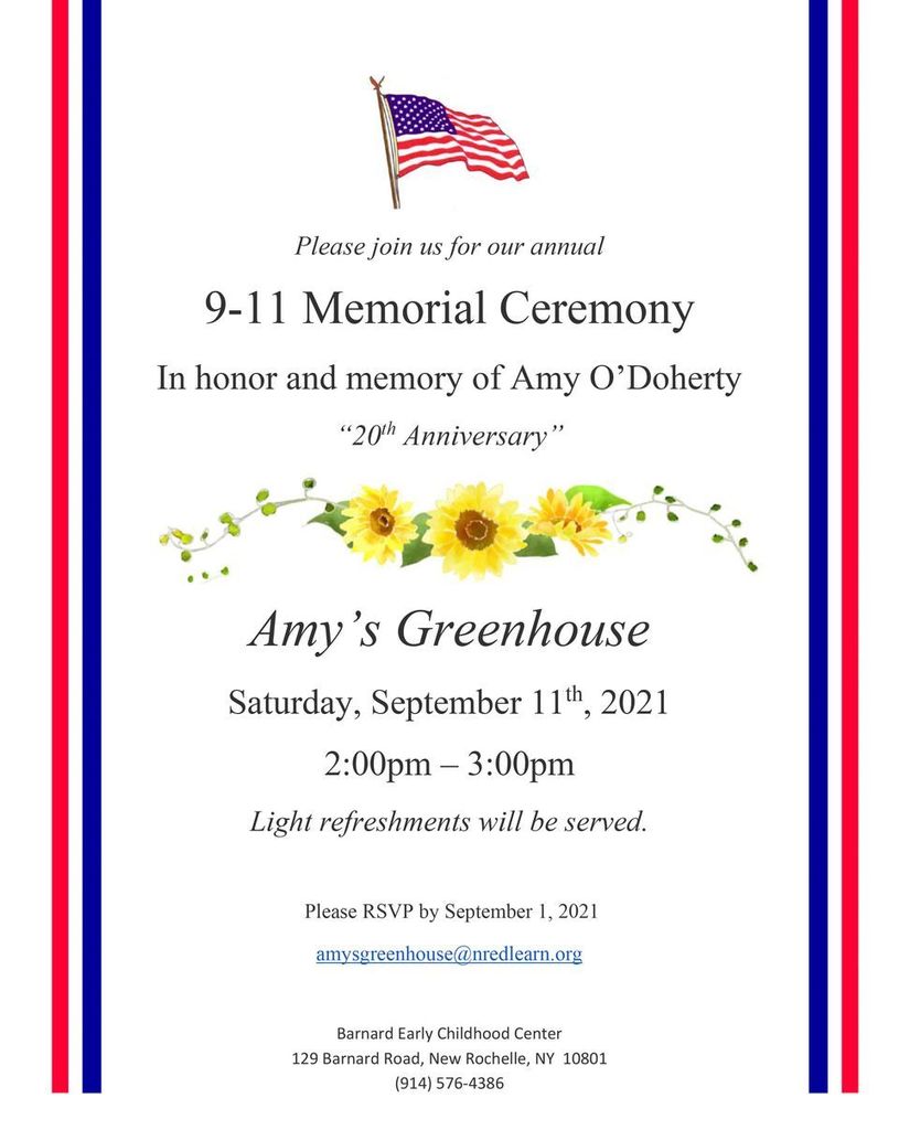 the annual 9-11 Memorial Ceremony 