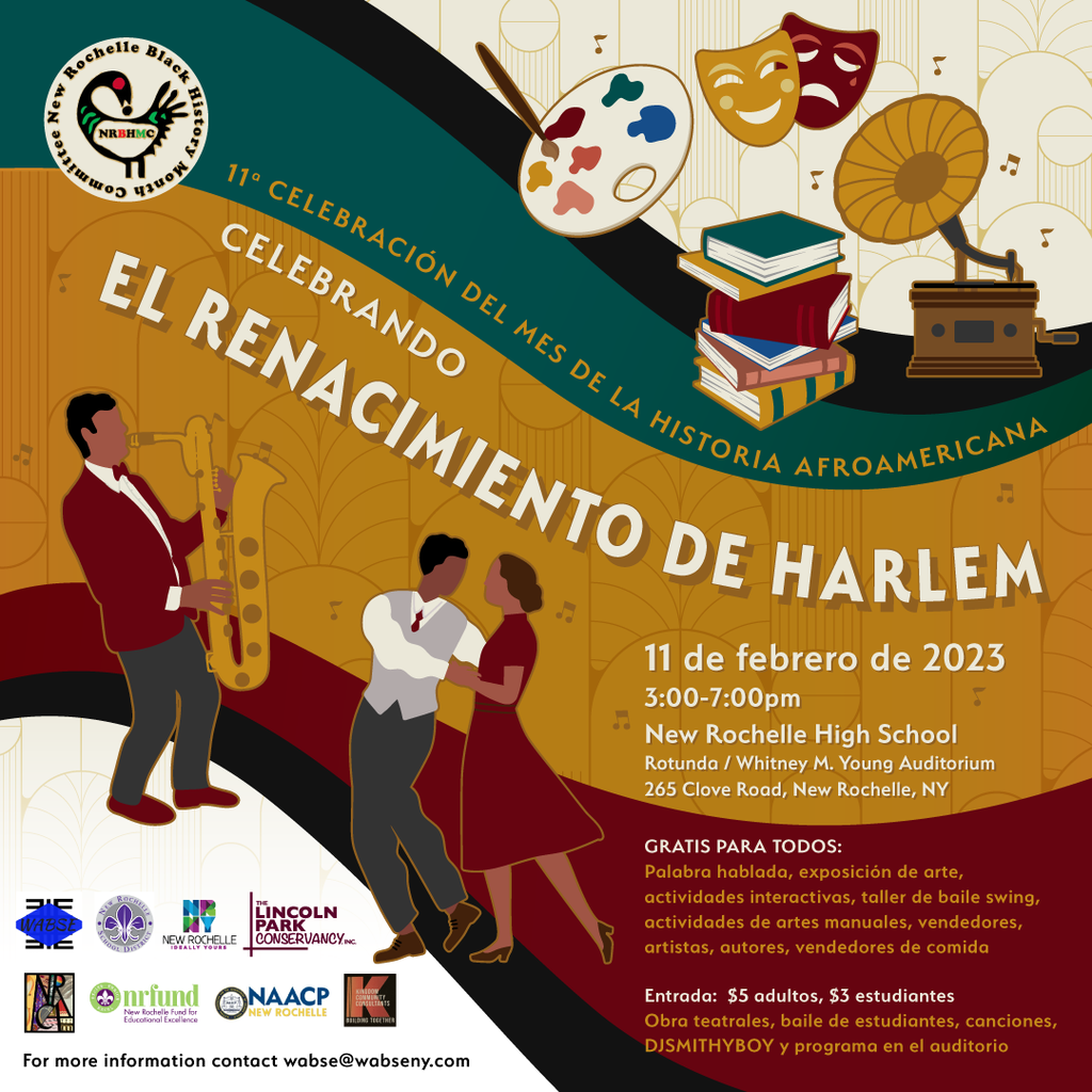 11th Annual Black History Flyer in Spanish