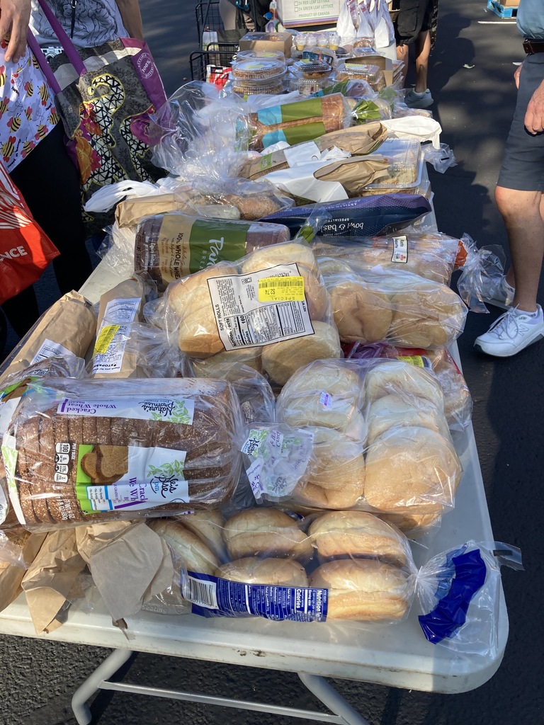 packages of bread